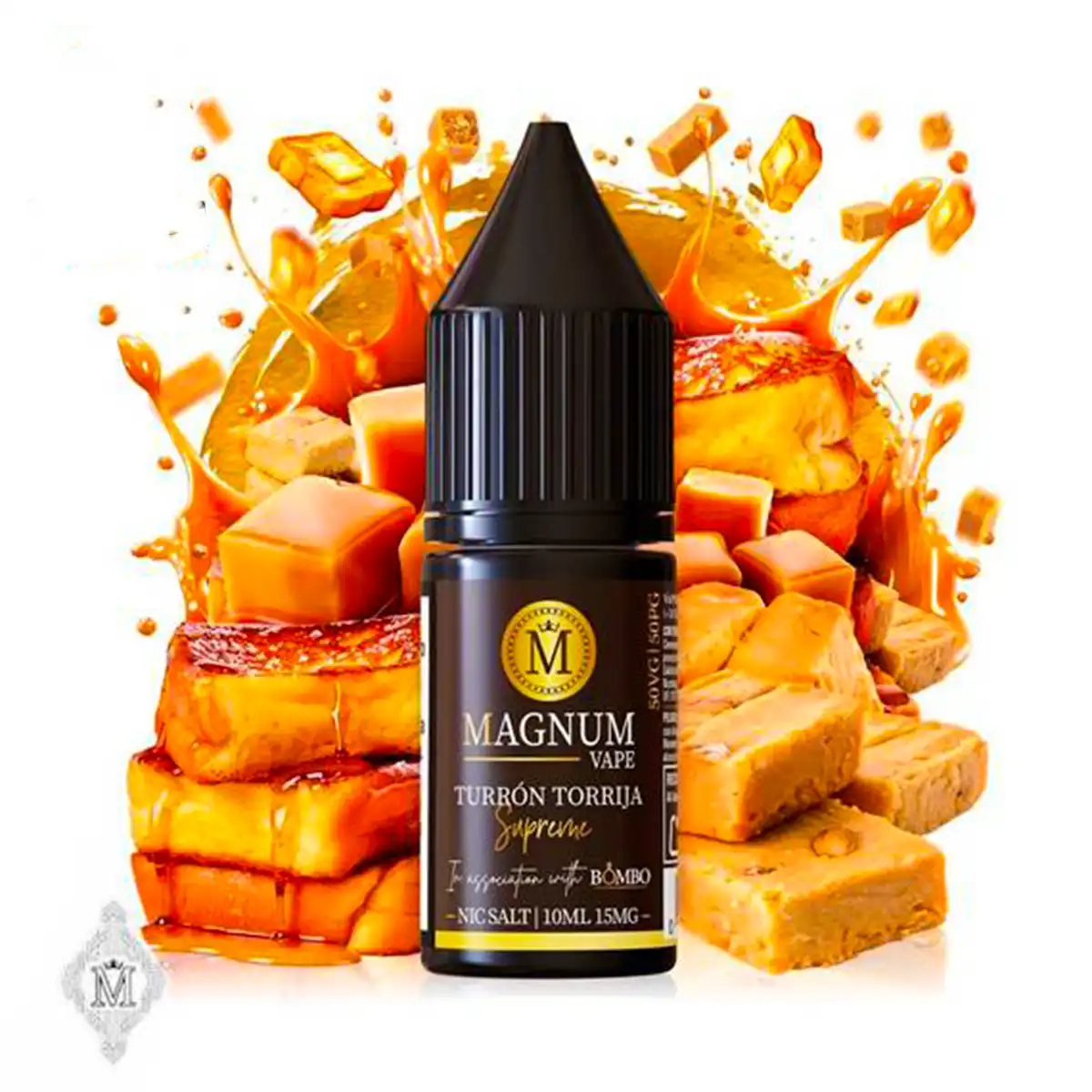 Lichid Magnum Vape Salts Turron Torrija Supreme 20mg 10ml