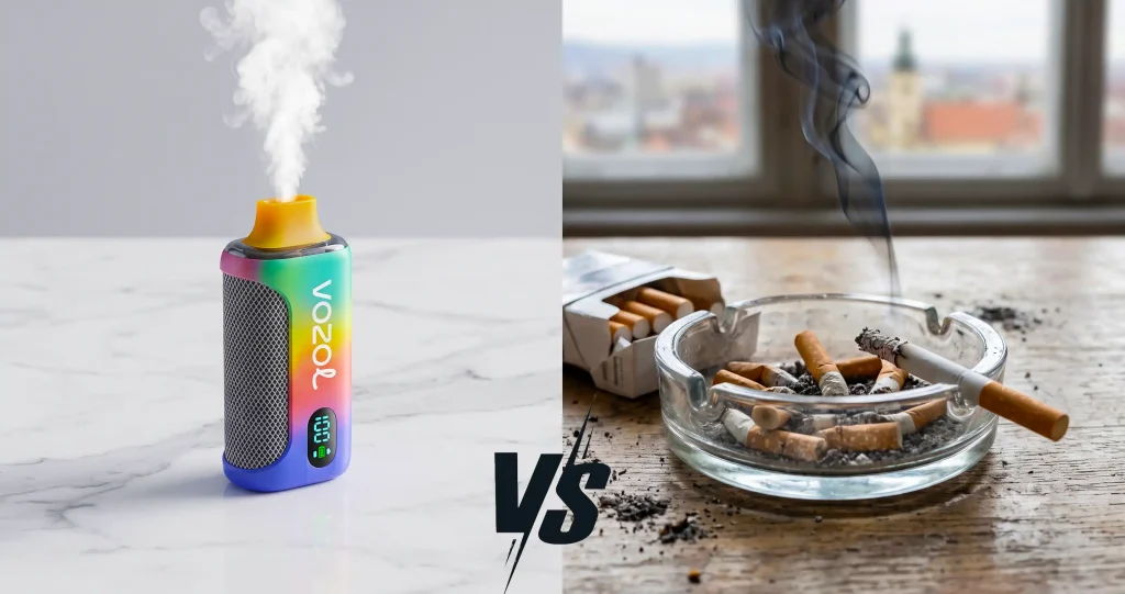 vozol vs Țigările Clasice