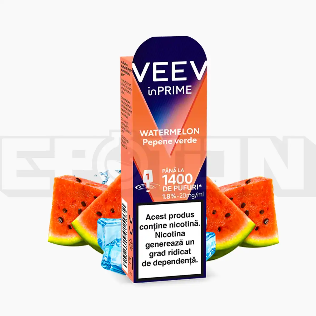 Capsulă VEEV inPrime Watermelon 1,8% 2ml