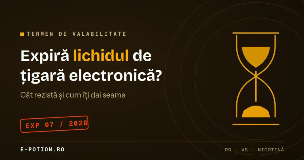 Expiră Lichidul de Țigară Electronică?