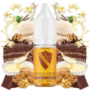 Lichid Kings Crest Salt Don Juan Custard 20mg 10ml