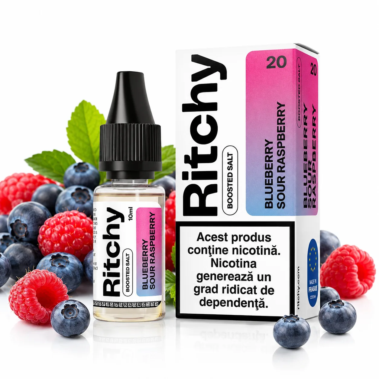 Lichid Ritchy Salt Blueberry Sour Raspberry 20mg 10ml