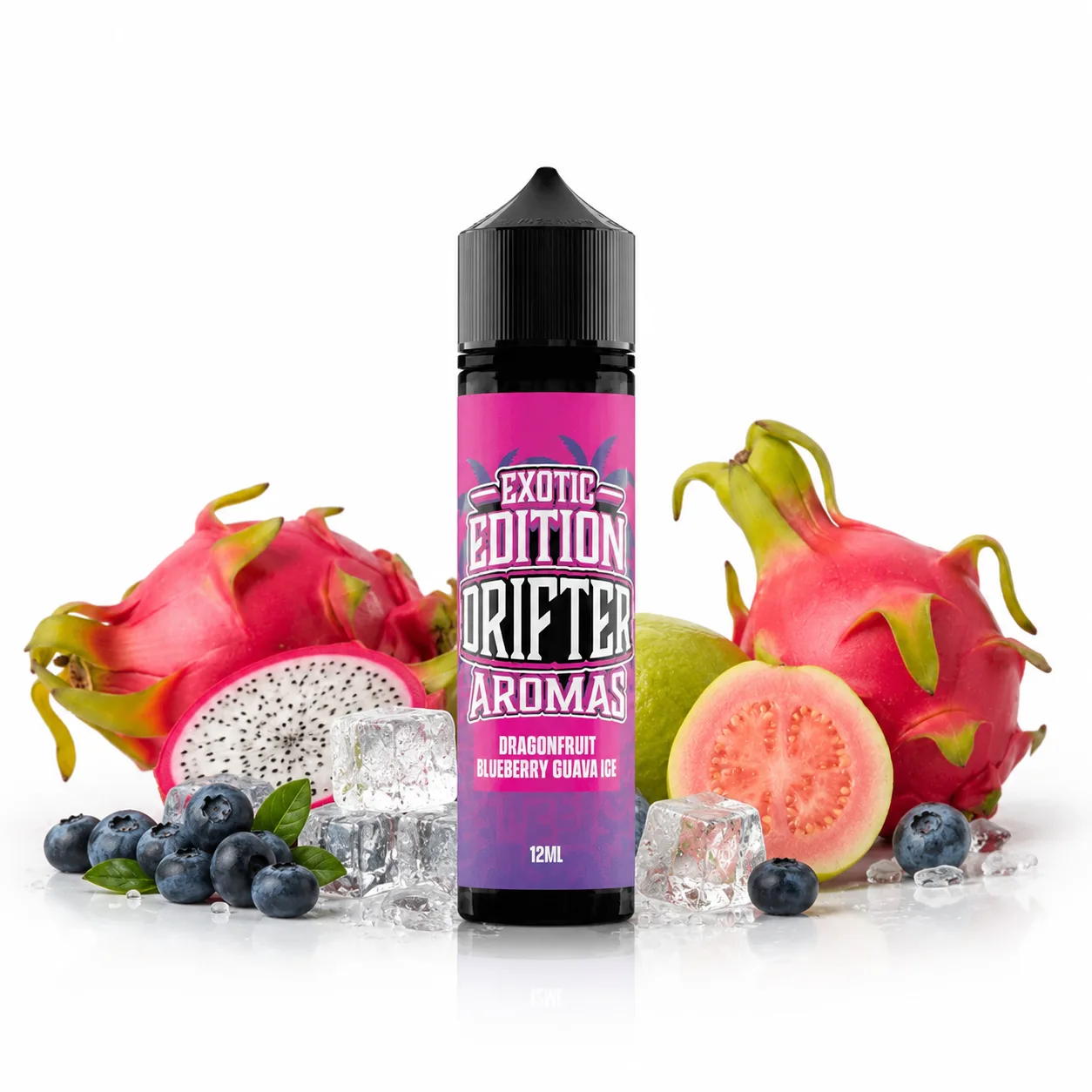 Longfill Drifter Exotic Dragonfruit Blueberry Guava Ice 12ml/60ml