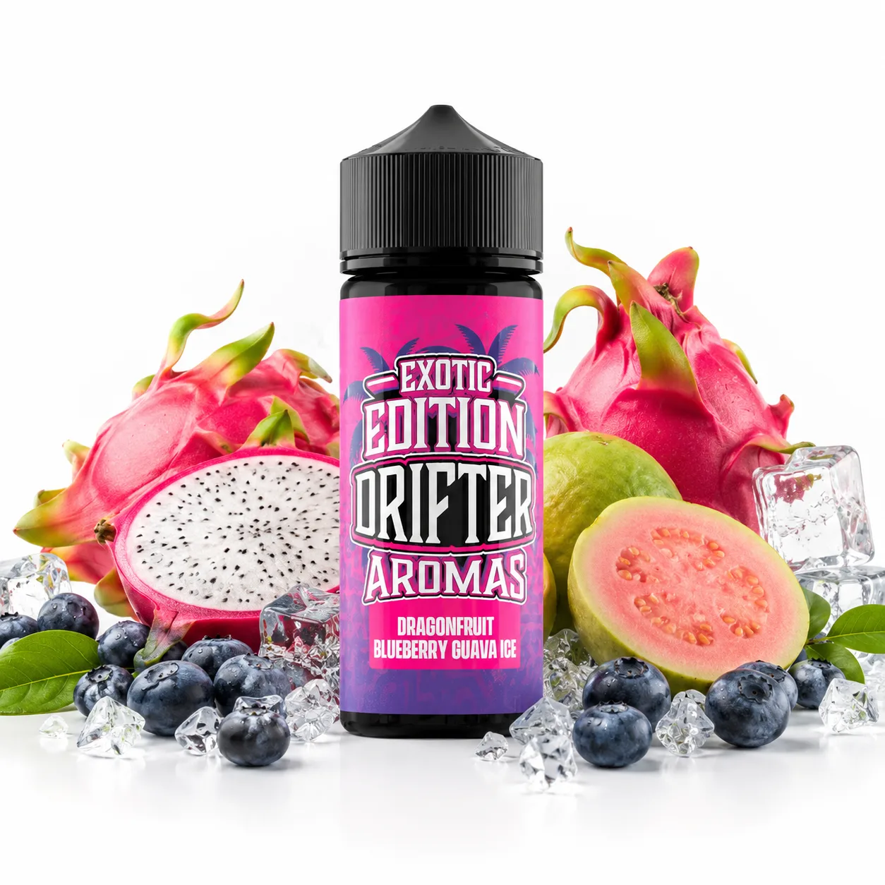 Longfill Drifter Exotic Dragonfruit Blueberry Guava Ice 24ml/120ml
