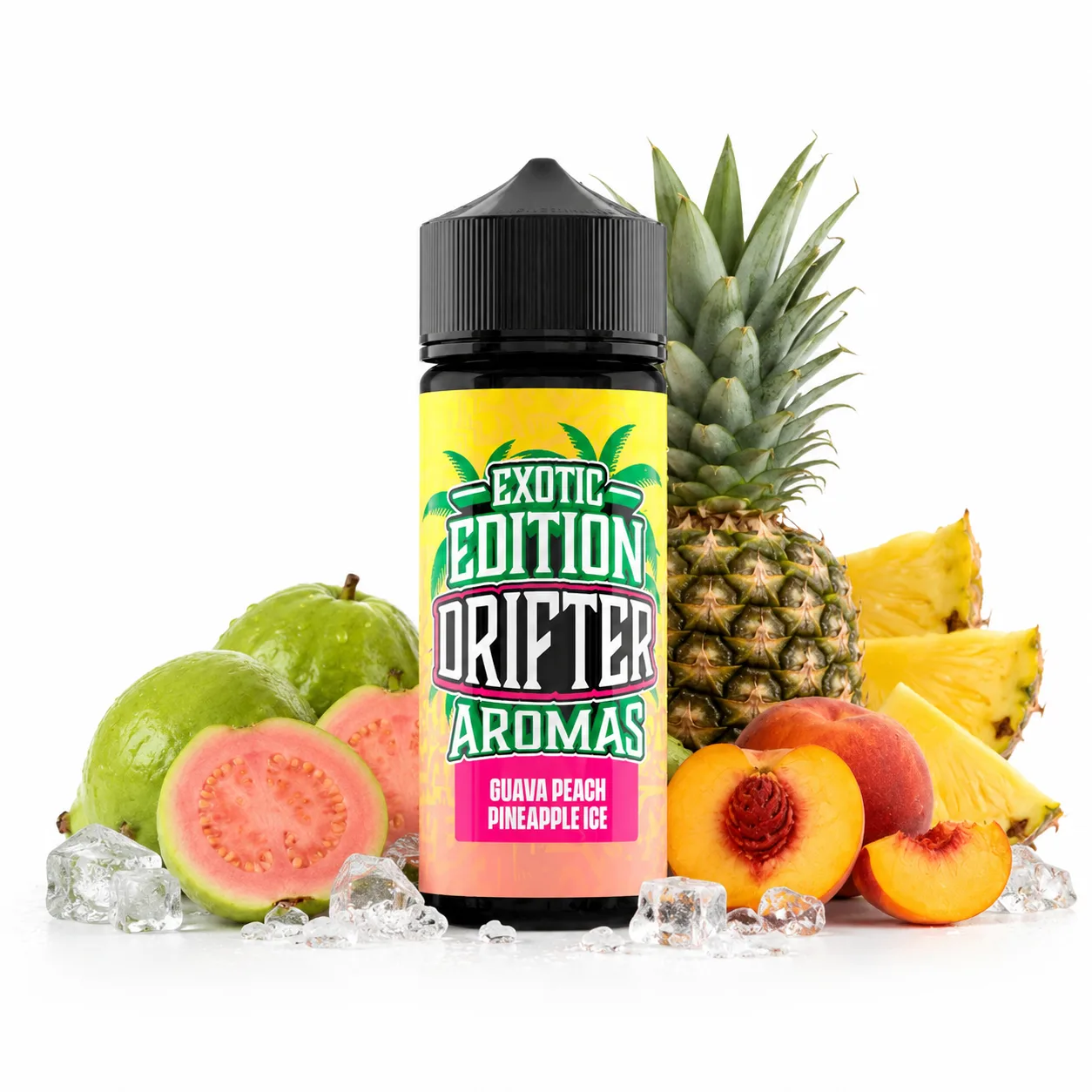 Longfill Drifter Exotic Guava Peach Pineapple Ice 24ml/120ml