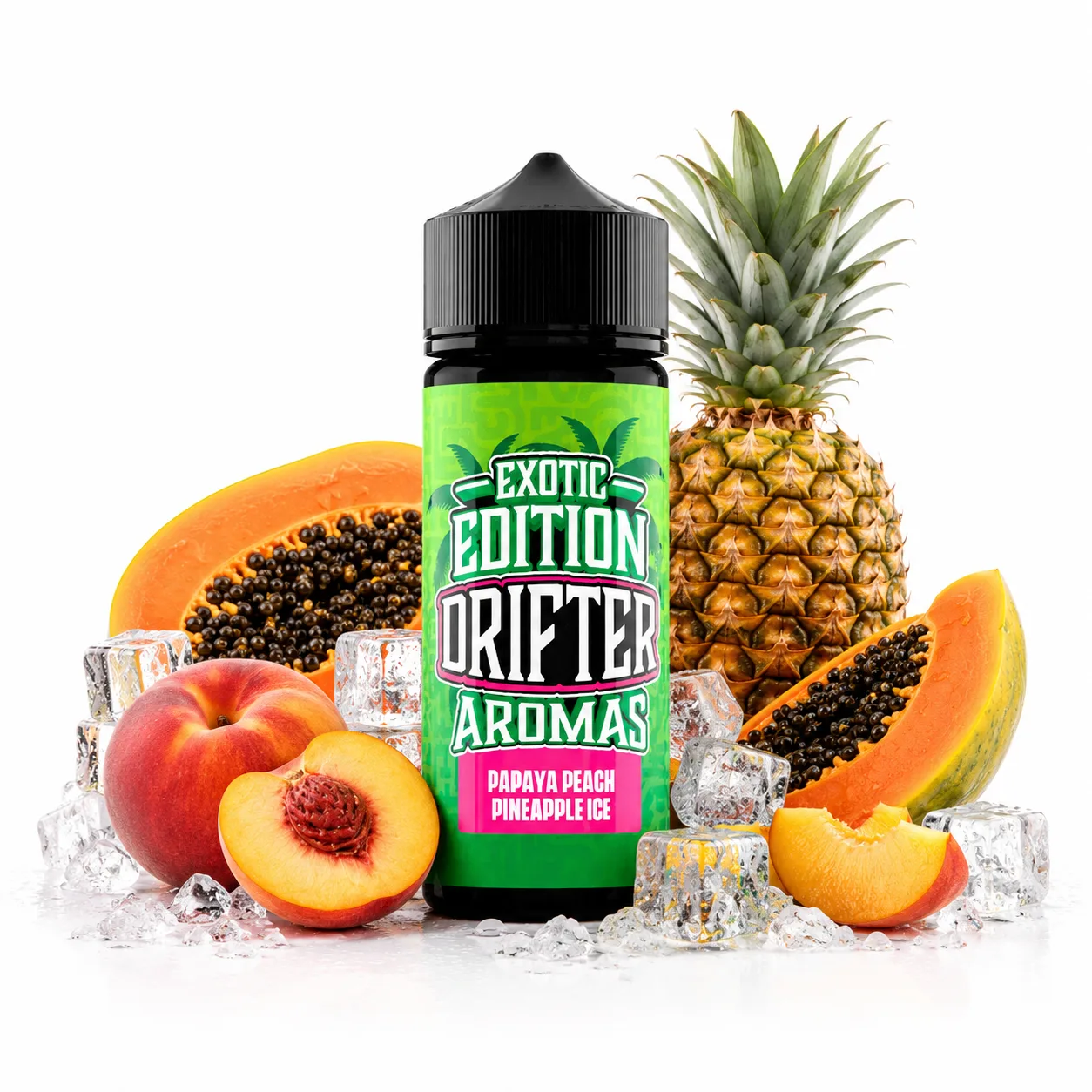 Longfill Drifter Exotic Papaya Peach Pineapple Ice 24ml/120ml
