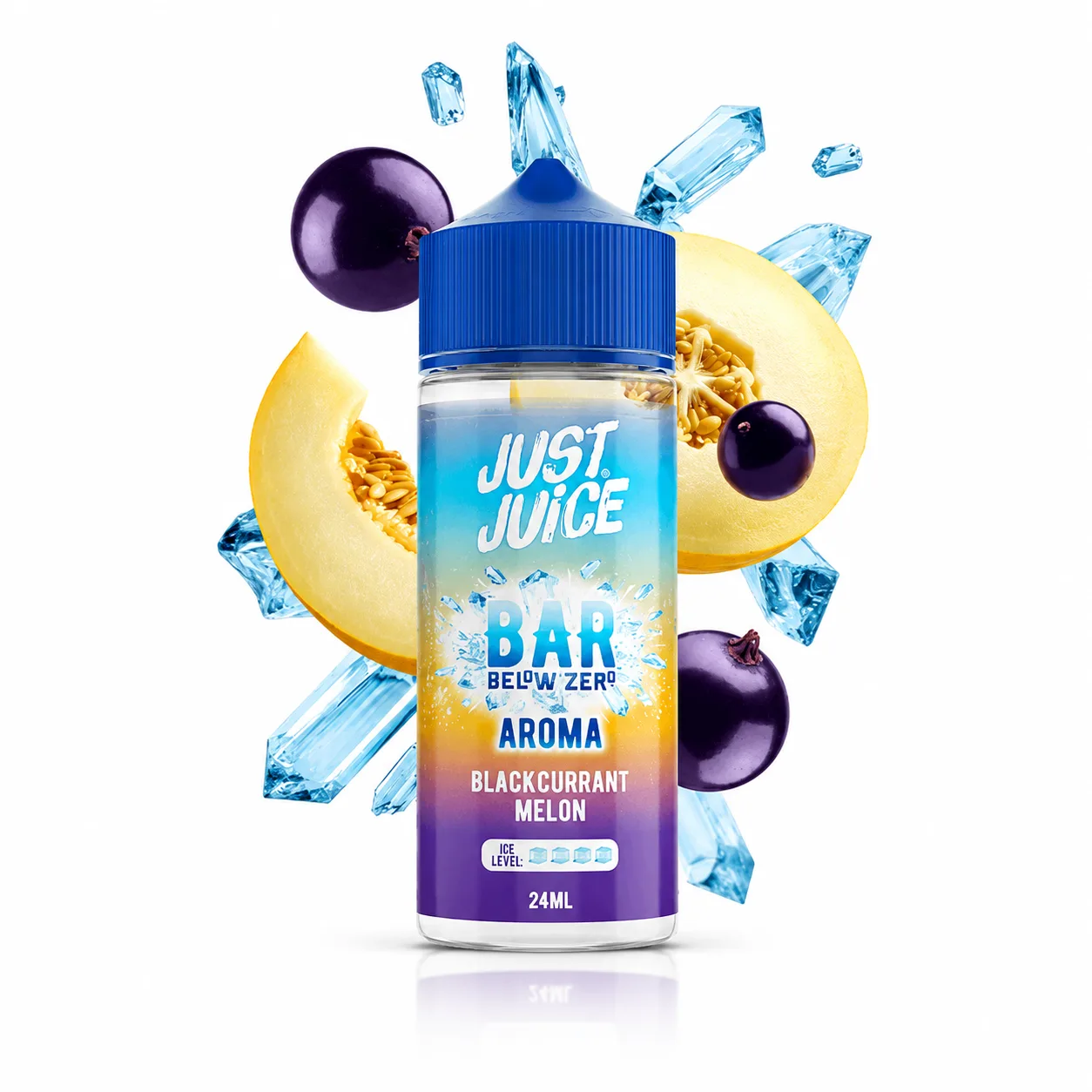 Longfill Just Juice Below Zero Blackcurrant Melon 24ml/120ml