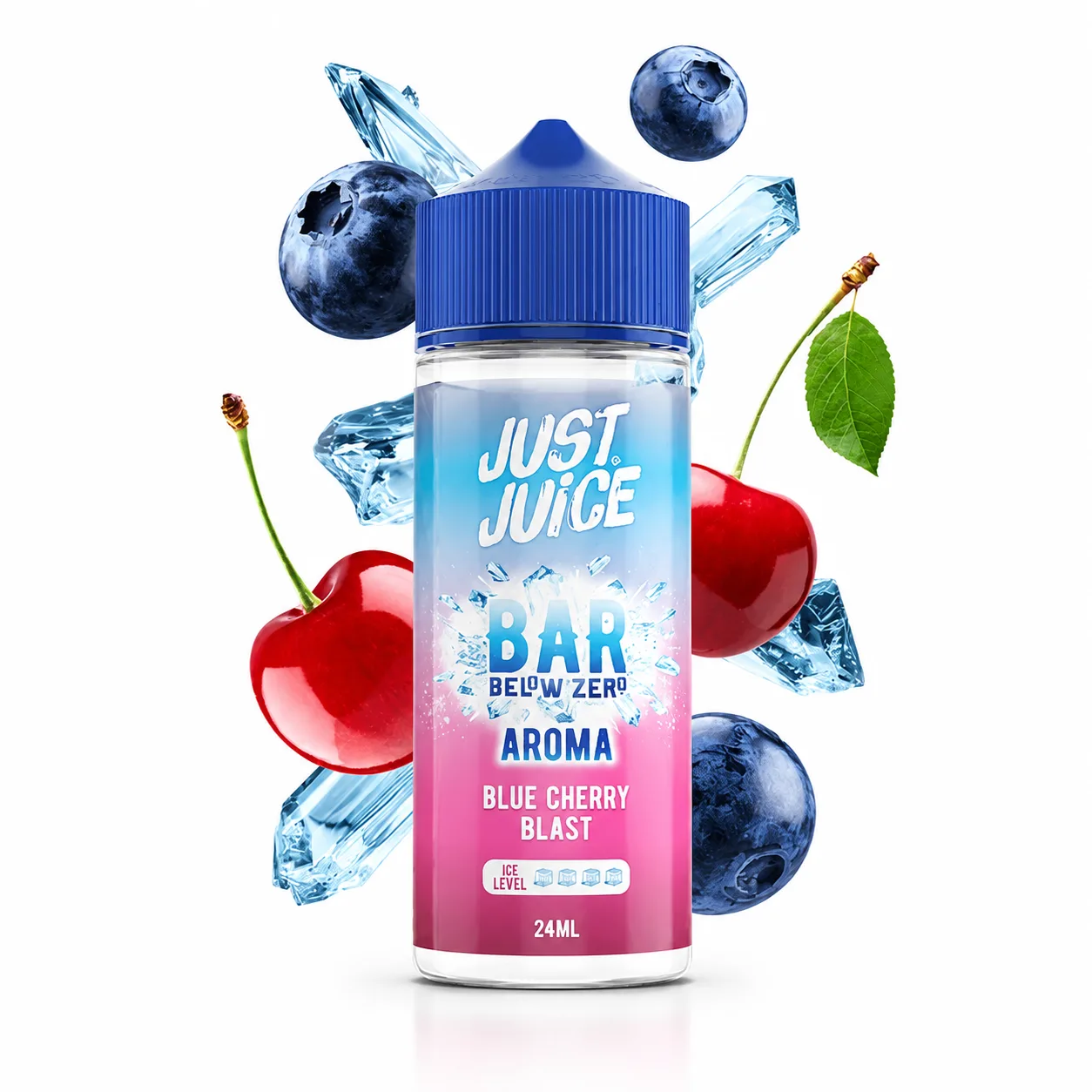 Longfill Just Juice Below Zero Blue Cherry Blast 24ml/120ml