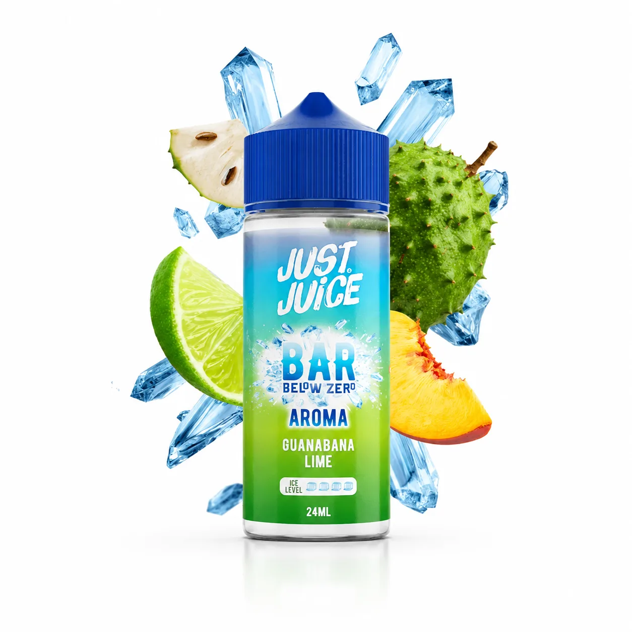 Longfill Just Juice Below Zero Guanabana & Lime 24ml/120ml