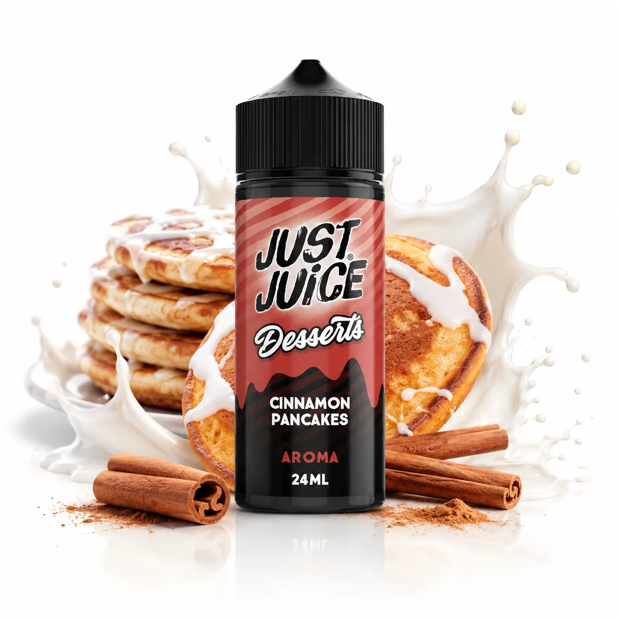 Longfill Just Juice Desserts Cinnamon Pancakes 24ml/120ml