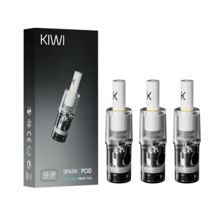 Set 3 capsule Kiwi Vapor Spark Dual Mesh 1,2Ω 2ml pentru sistemul Kiwi Spark