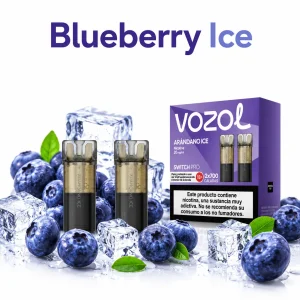 Set 2 Capsule Vozol Switch Pro 700 Blueberry Ice 20mg 2ml (Arándano Ice)