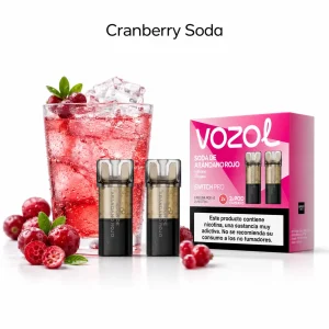 Set 2 Capsule Vozol Switch Pro 700 Cranberry Soda 20mg 2ml (Soda de Arándano Rojo)