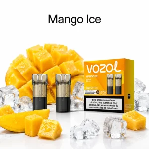 Set 2 Capsule Vozol Switch Pro 700 Mango Ice 20mg 2ml