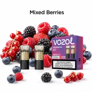Set 2 Capsule Vozol Switch Pro 700 Mixed Berries 20mg 2ml (Mix de Bayas)