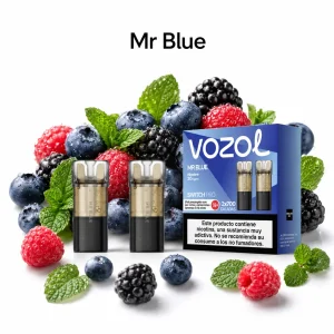 Set 2 Capsule Vozol Switch Pro 700 MR Blue 20mg 2ml