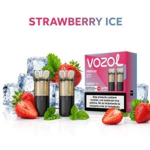 Set 2 Capsule Vozol Switch Pro 700 Strawberry Ice 20mg 2ml (Fresa Ice)