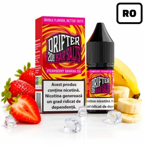 Lichid Drifter Bar Salt Strawberry Banana Ice 20mg 10ml RO