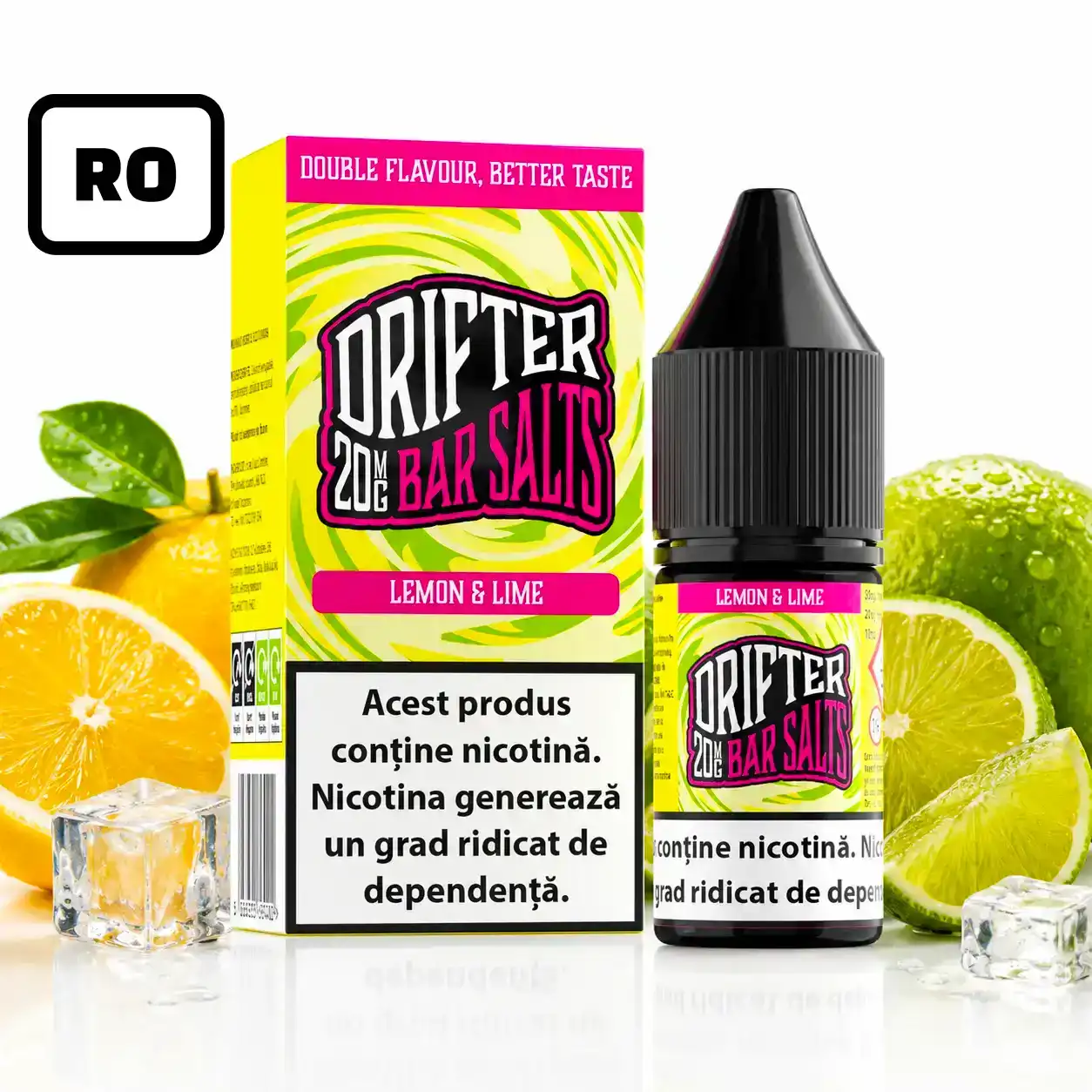 Lichid Drifter Bar Salt Lemon Lime 20mg 10ml RO