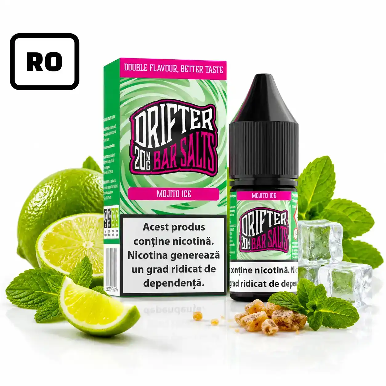 Lichid Drifter Bar Salt Mojito Ice 20mg 10ml RO