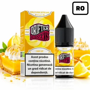 Lichid Drifter Dessert Salt Lemon Tart 20mg 10ml RO