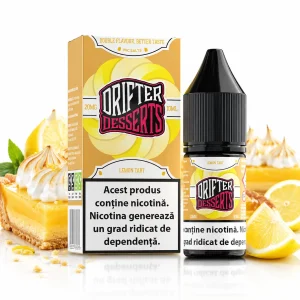Lichid Drifter Dessert Salt Lemon Tart 20mg 10ml RO