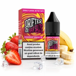 Lichid Drifter Bar Salt Strawberry Banana Ice 20mg 10ml RO