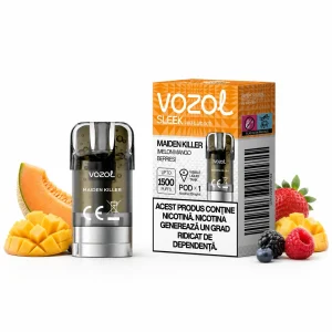 Capsula Vozol Sleek 1500 pufuri Maiden Killer 2% 2ml