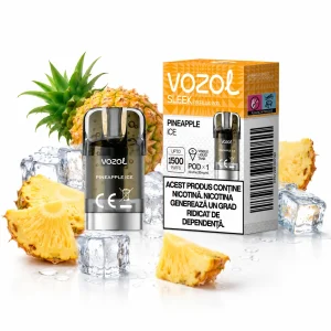 Capsula Vozol Sleek 1500 pufuri Pineapple Ice 2% 2ml